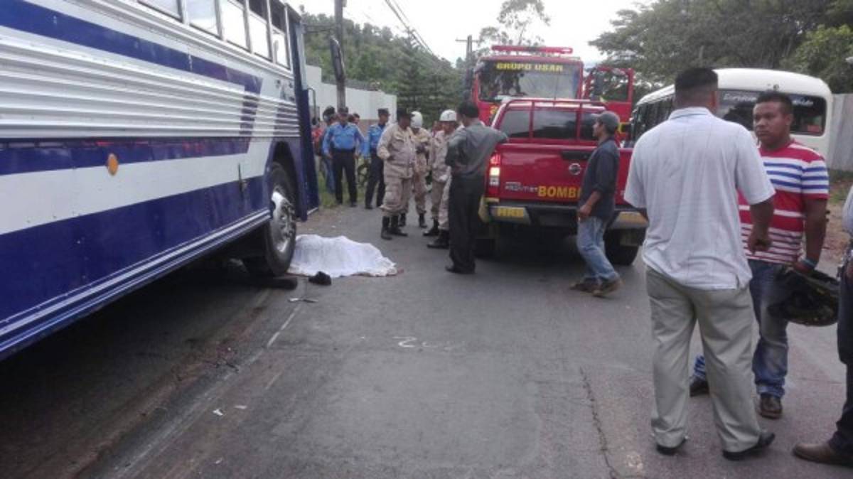 Motociclista muere en fatal accidente en sector de El Chimbo, Francisco Morazán