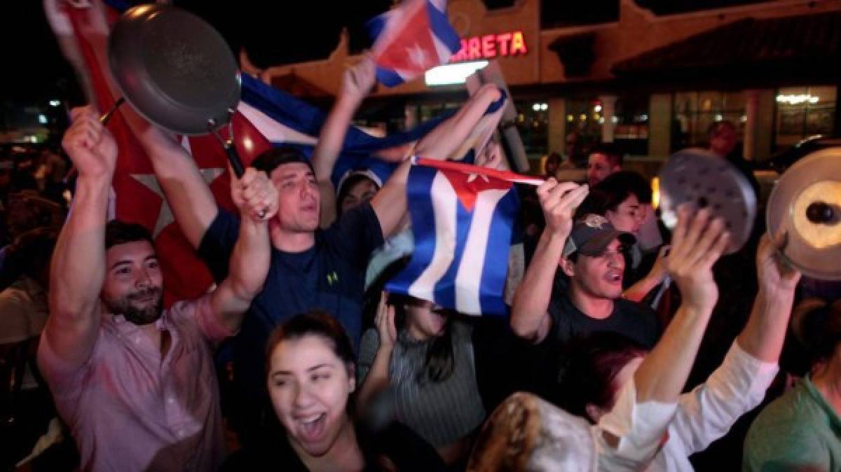 ¡Cuba libre!, Miami era una fiesta tras muerte de Fidel Castro