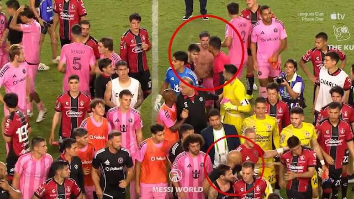 El gesto de Messi y su guardaespaldas que tiene molesto a casi todo México