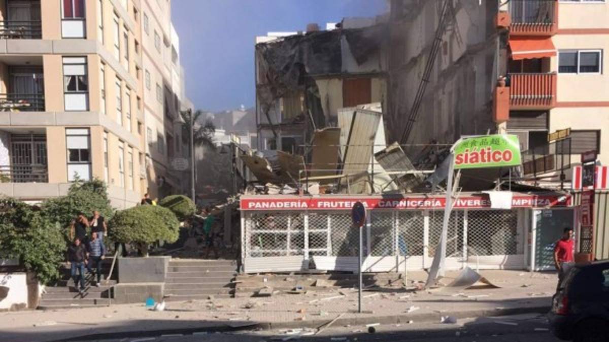 Derrumbe de edificio en España: Aumenta a dos el número de muertos