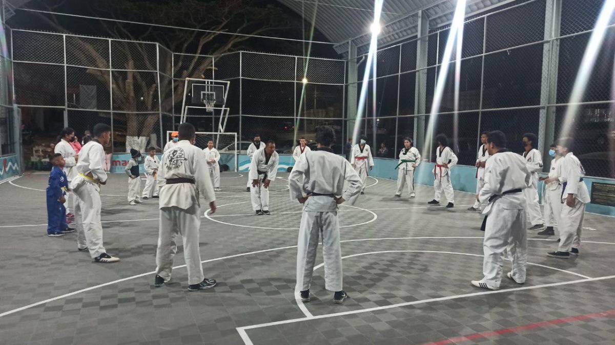Clan Shinoby promueve el taekwondo en colonias de Tegucigalpa