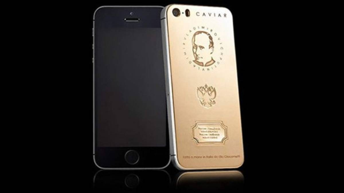 iPhone de oro 'Supremo Putin' se agotó en Rusia en un solo día&nbsp;&nbsp;