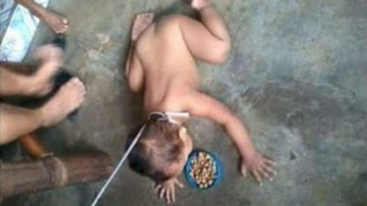 Maltrató a su bebé