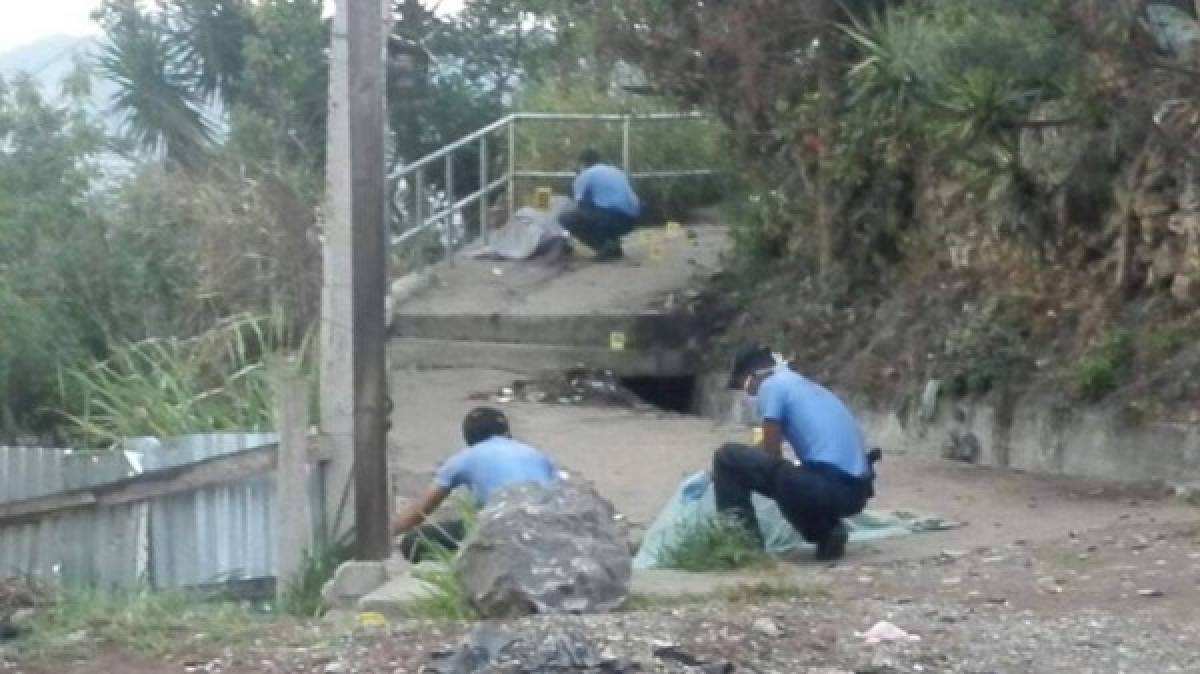 Asesinan a dos jóvenes en colonia Los Pinos de la capital hondureña