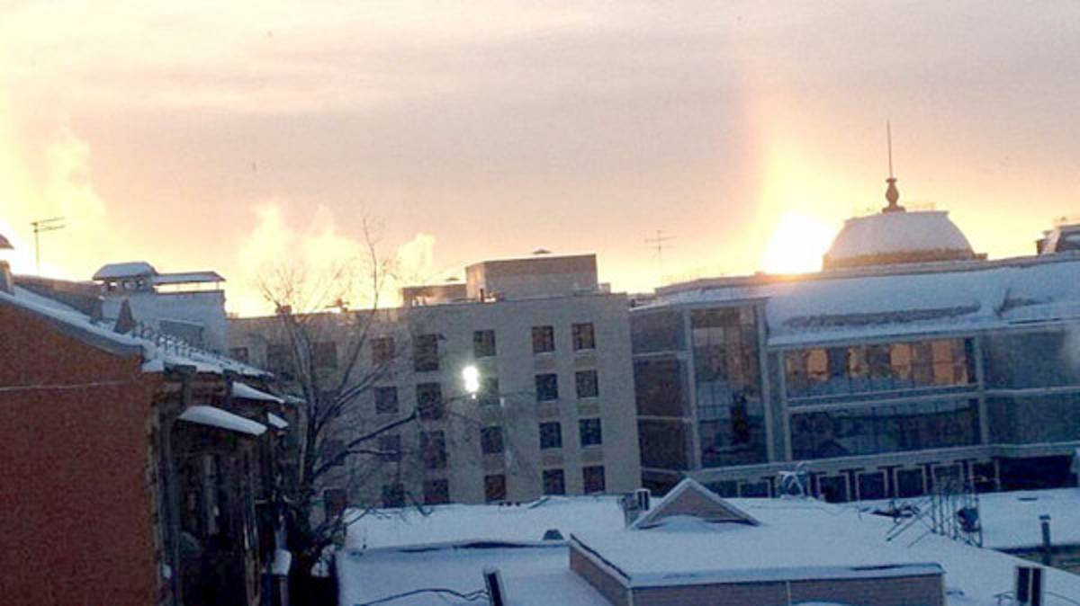 Rusia fue sorprendida por la aparición de 'tres soles'