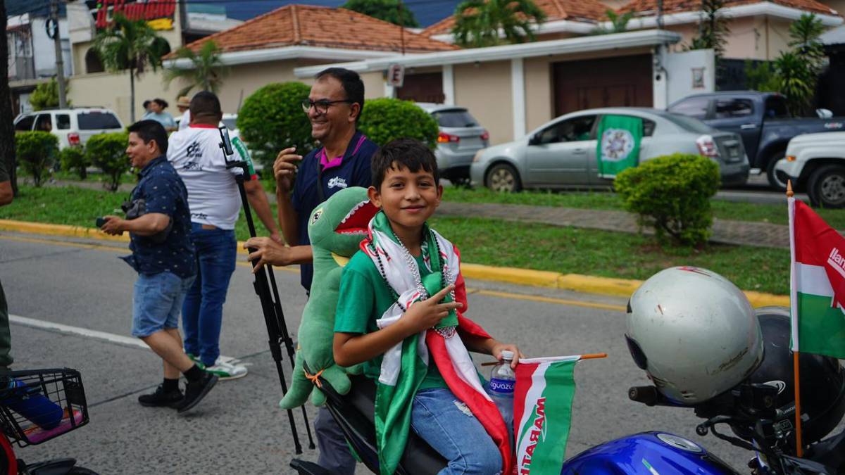 Fiesta total de la afición en SPS: Así se vivió la caravana por festejo del centenario de Marathón