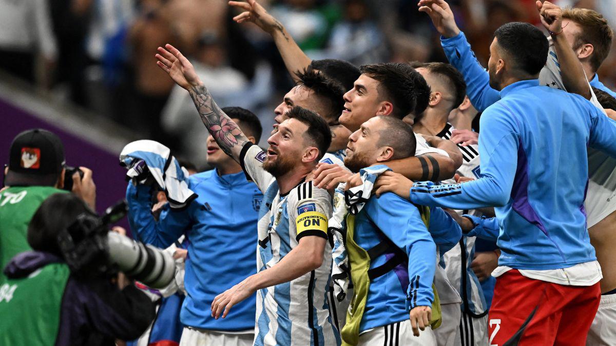 Alegría y llanto: La clasificación de Argentina en imágenes