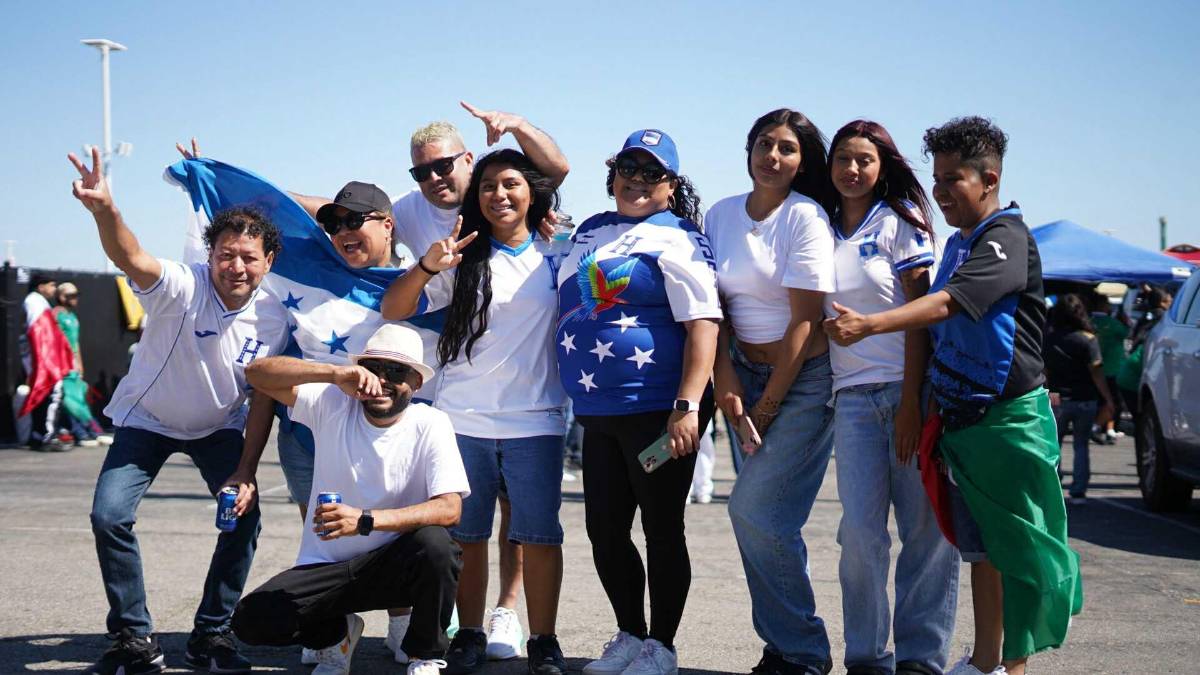 Invasión catracha en EE UU: El ambientazo que se vive previo al Honduras vs México en Copa Oro
