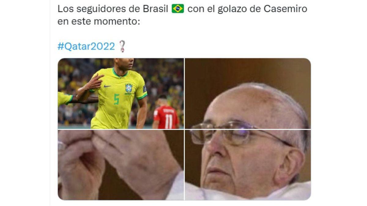 Para morir de risa: los mejores memes del Brasil vs Suiza