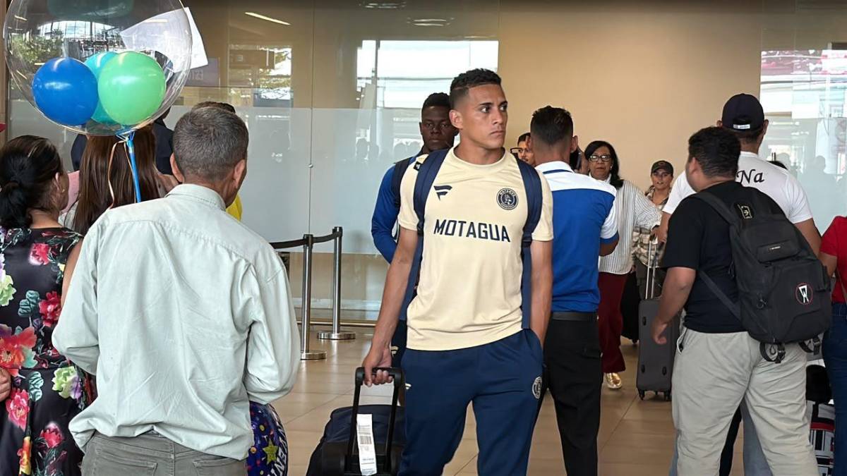 Con cara de pocos amigos y mucha tristeza llegó Motagua tras eliminación por Alajuelense