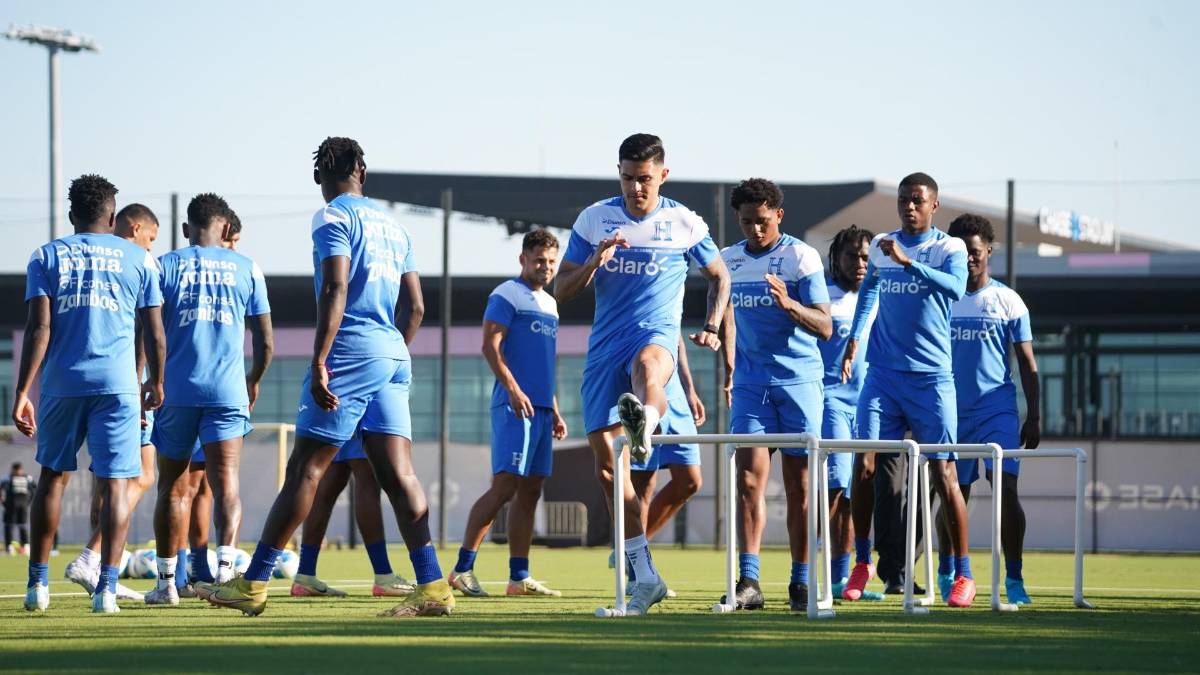 Con sorpresas y todos los legionarios: Así se prepara la Selección de Honduras en Estados Unidos