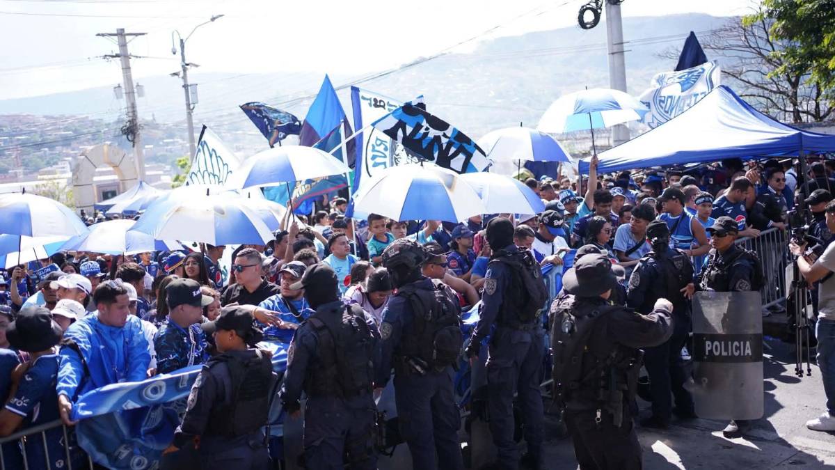 Barra de Motagua se toma las calles de Tegucigalpa previo a la final ante Marathón: Hubo infiltrado