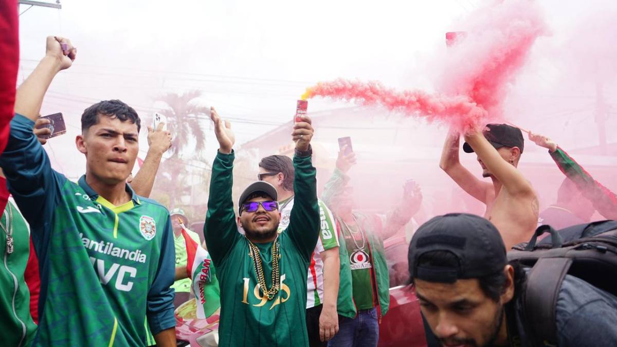 Fiesta total de la afición en SPS: Así se vivió la caravana por festejo del centenario de Marathón