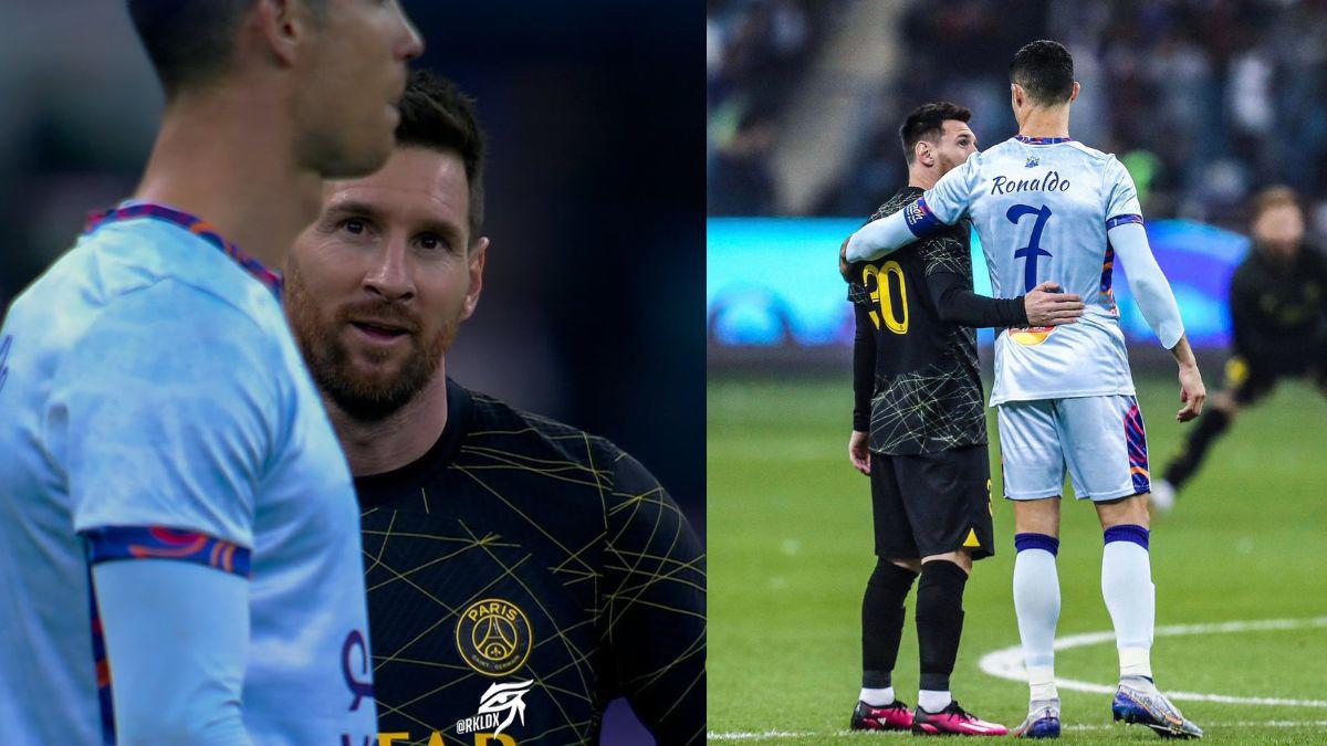 Goles, saludos, golpes y polémica: las mejores imágenes del último baile de Cristiano y Messi
