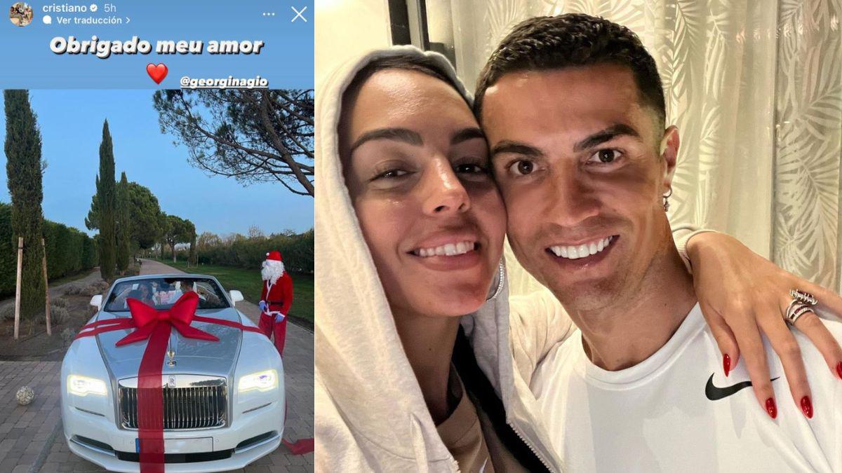 Lo impresionó: el millonario regalo de Navidad de Georgina Rodríguez a Cristiano Ronaldo