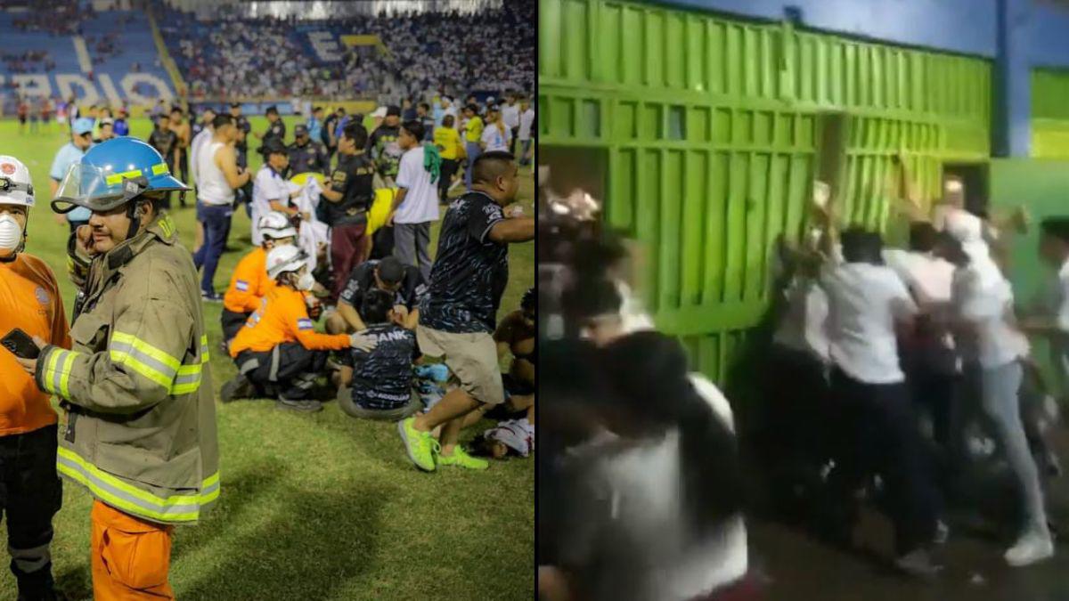 Caos, muertos y decenas de heridos: lo que se sabe sobre la estampida en el Estadio Cuscatlán de El Salvador