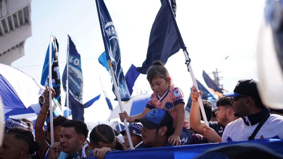 Barra de Motagua se toma las calles de Tegucigalpa previo a la final ante Marathón: Hubo infiltrado
