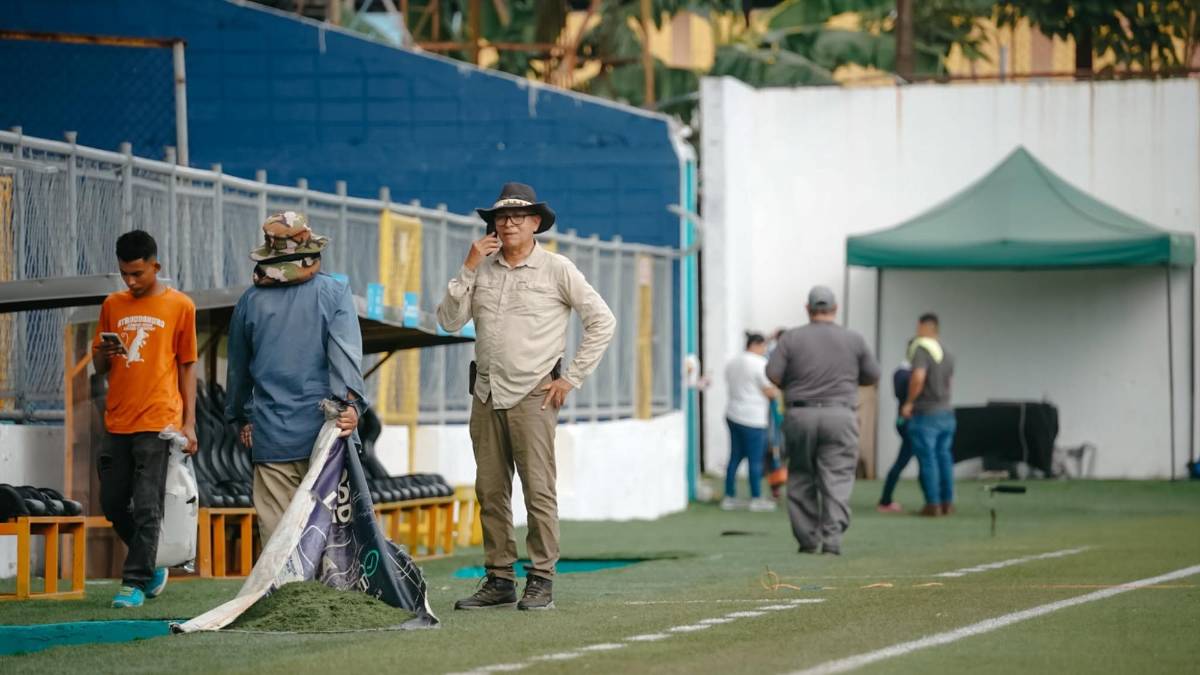 Así luce el renovado estadio Morazán previo al arranque del Premundial-Sub-17 de Concacaf