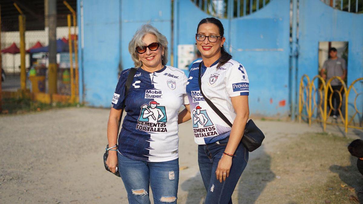 Las Bellezas que asistieron al partido entre Motagua y Pachuca