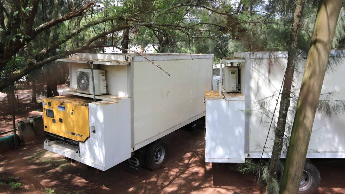 En desuso seis clínicas móviles.