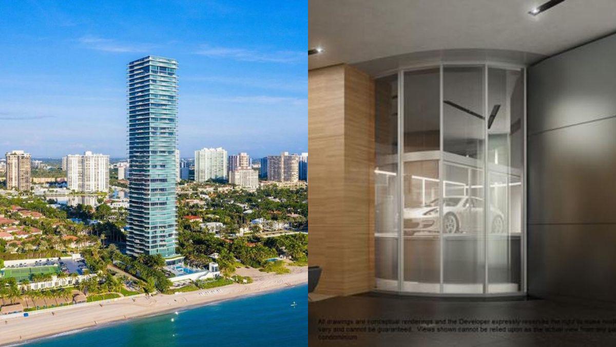 Un lujoso apartamento y rascacielos con ascensor para autos: las propiedades de Messi en Miami