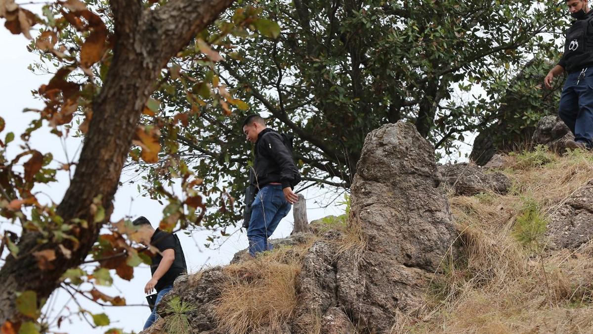Buscan cementerio clandestino en zona montañosa de Los Pinos