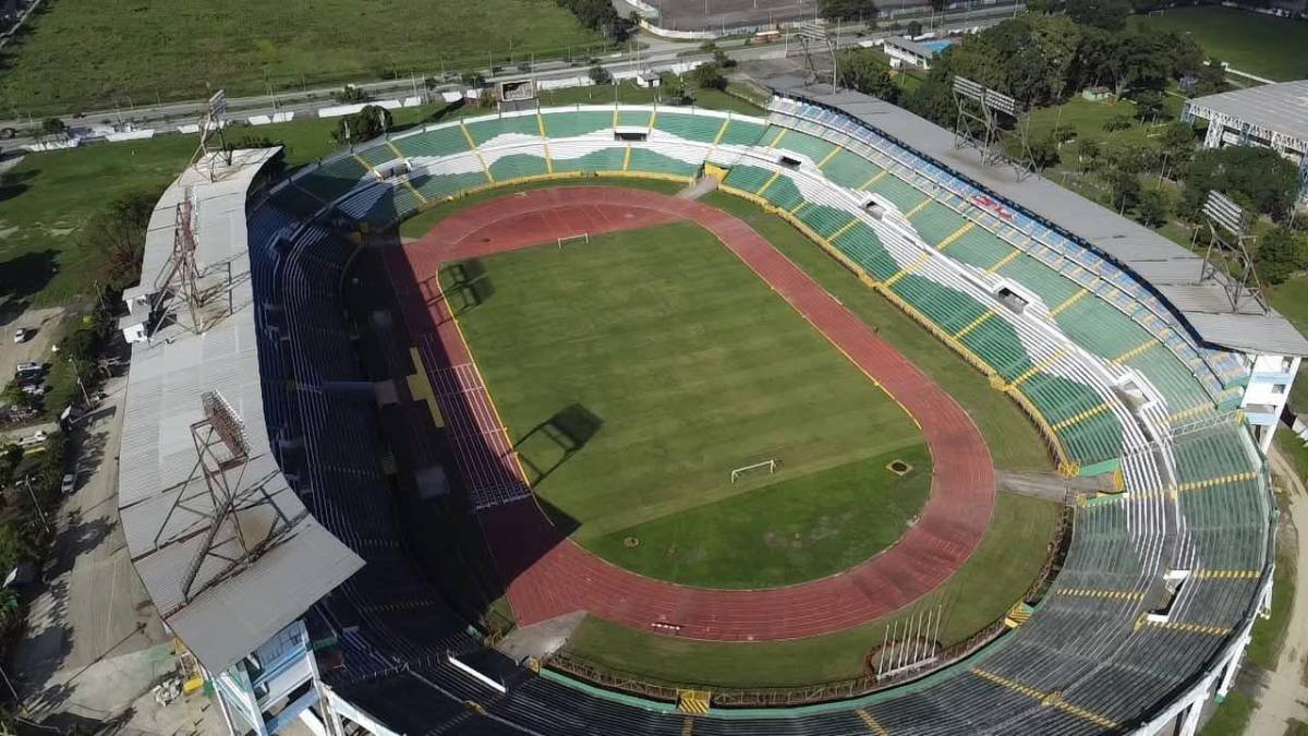 Así quedó el estadio Olímpico tras arreglos para el Olimpia vs Inter Miami Así quedó el estadio Olímpico tras arreglos para el Olimpia vs Inter Miami