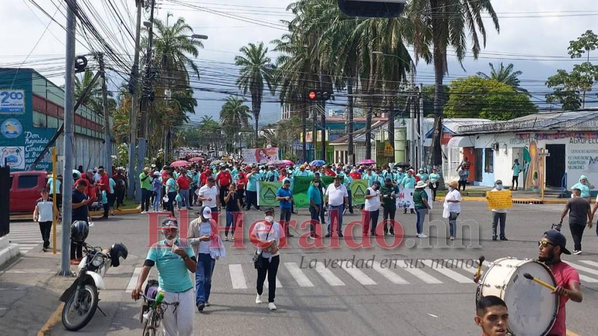 Día del Trabajador 2022: imágenes de las marchas del 1 de mayo en Honduras