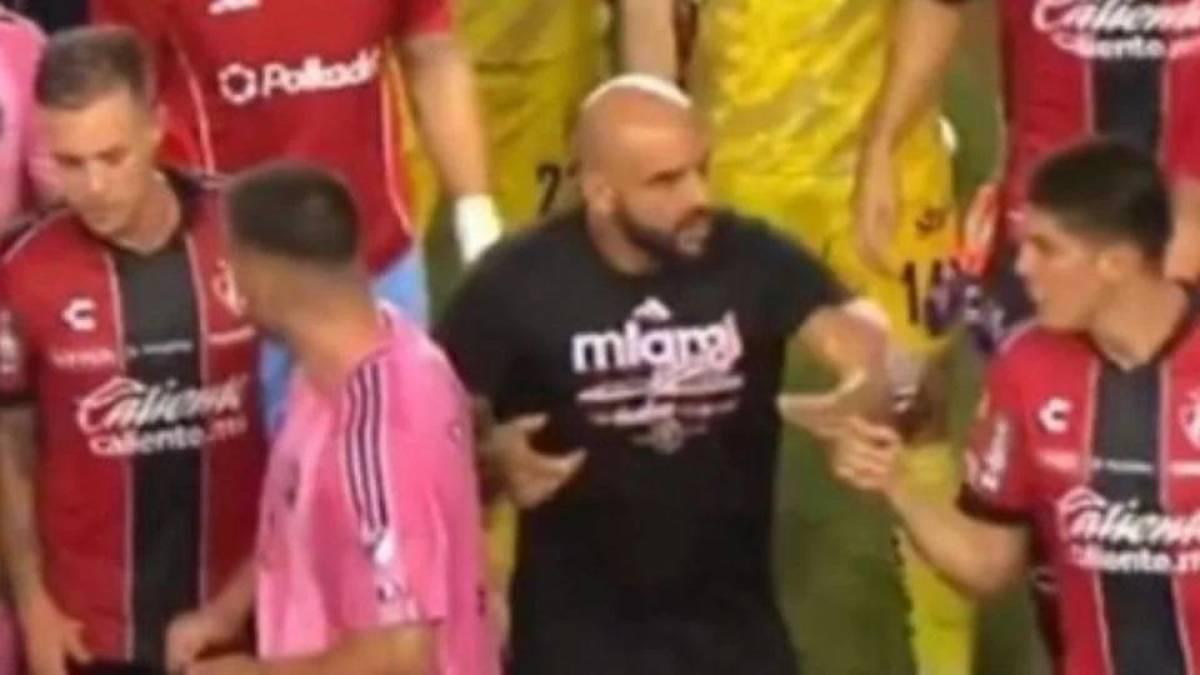 El gesto de Messi y su guardaespaldas que tiene molesto a casi todo México