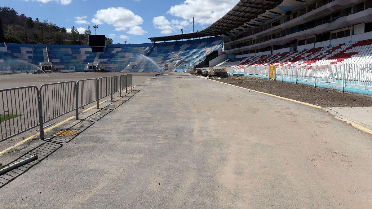 Cambio de grama, nuevas butacas y otras mejoras en el Estadio Nacional