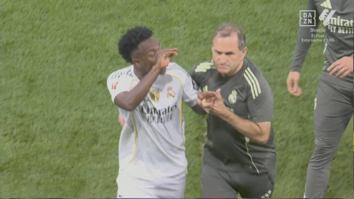 Provocación de Vinícius a Yamal y pelea entre suplentes de Real Madrid y Barcelona