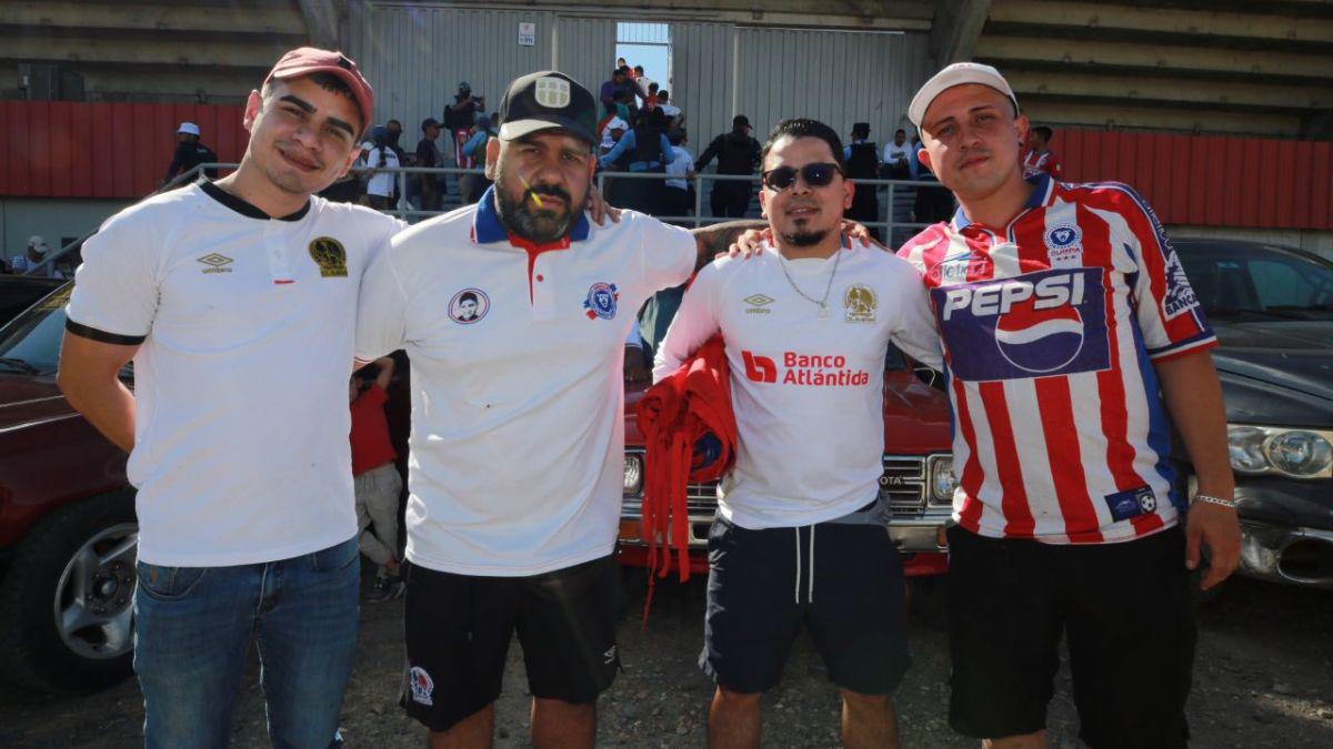 ¡Recibimiento de campeón! El espectacular ambiente para el duelo entre Olimpia y Real Sociedad en Comayagua
