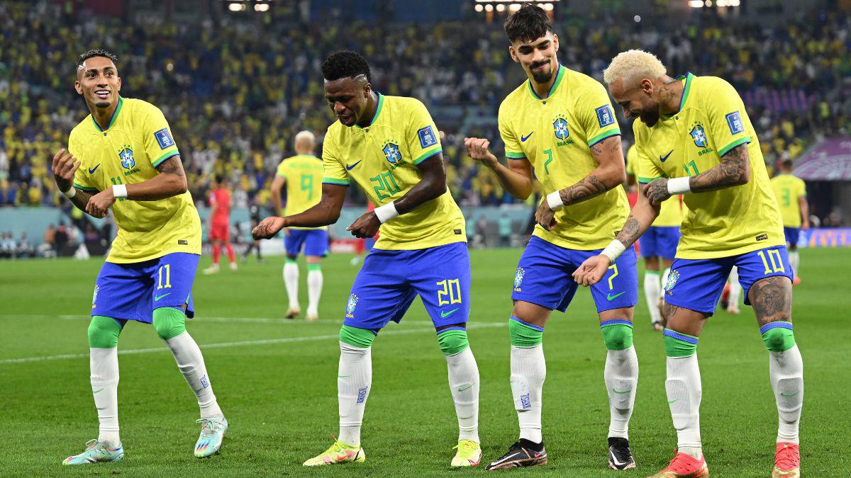 Baile, homenajes y alegría: la goleada de Brasil ante Corea del Sur en imágenes