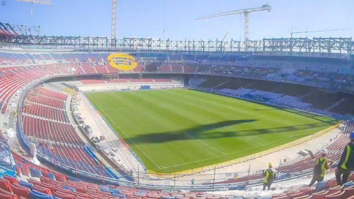 Así avanzan los trabajos del nuevo Camp Nou, casa del FC Barcelona