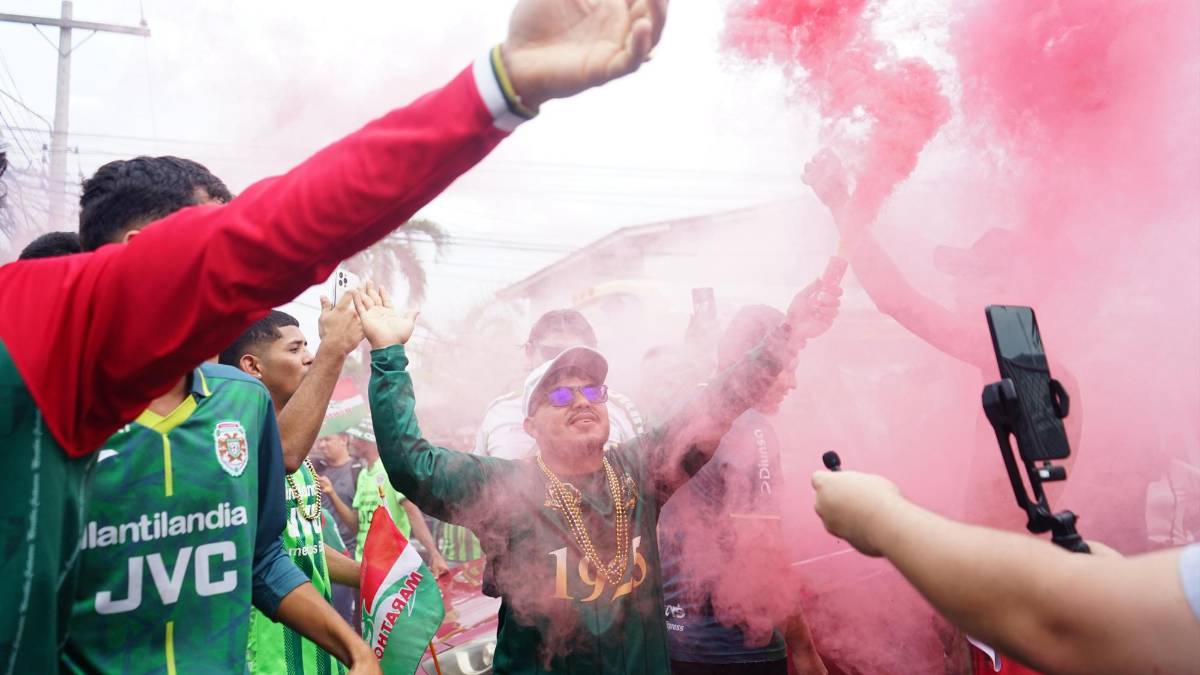 Fiesta total de la afición en SPS: Así se vivió la caravana por festejo del centenario de Marathón