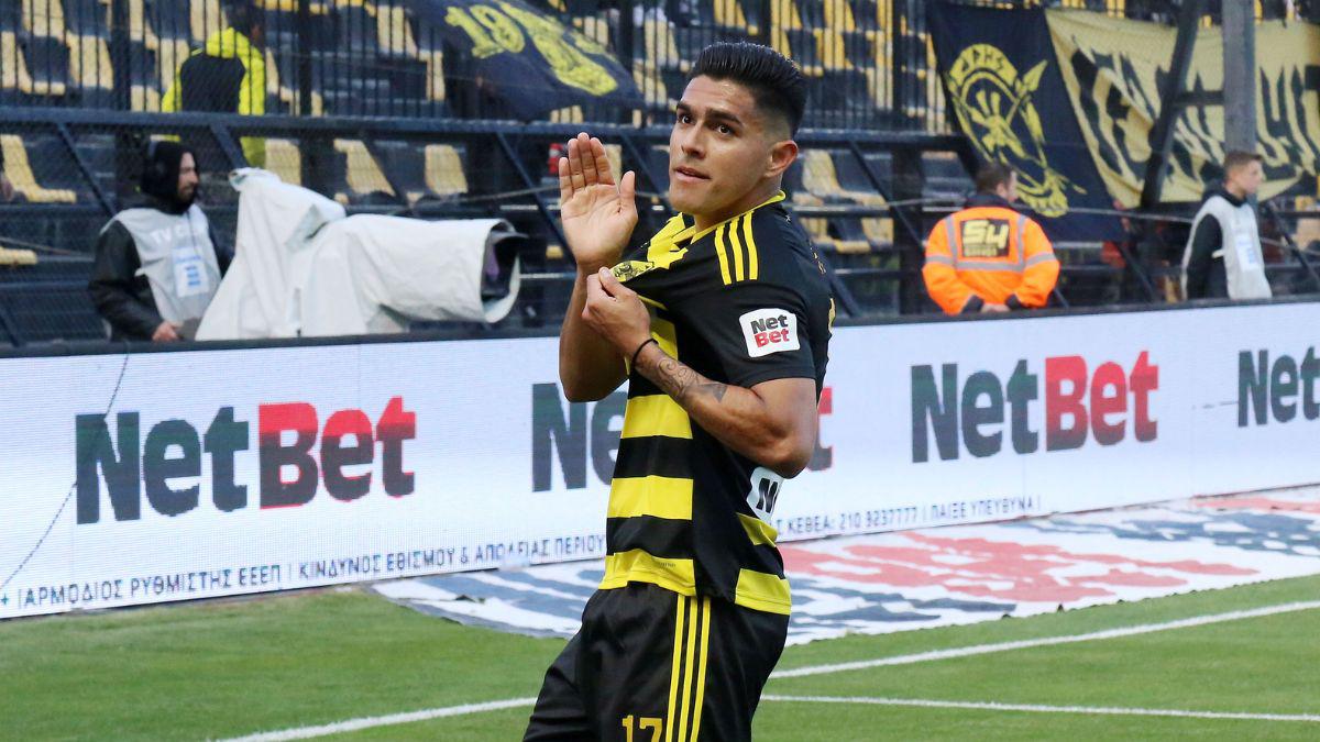 Doblete y asistencia de Luis Palma clasifica al Aris FC a la Conference League