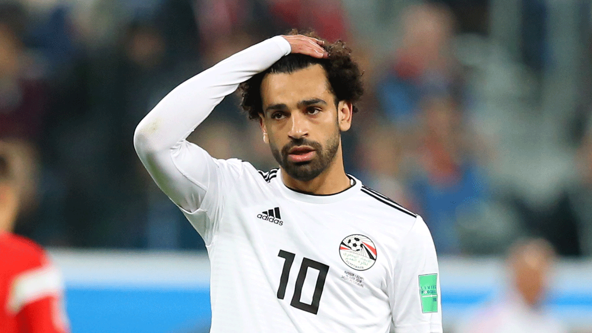 Salah jugó lesionado con Egipto pese a la opinión del Liverpool