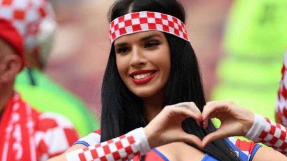 Así es Ivana Knoll, la sensual aficionada croata que desafía las reglas de Qatar