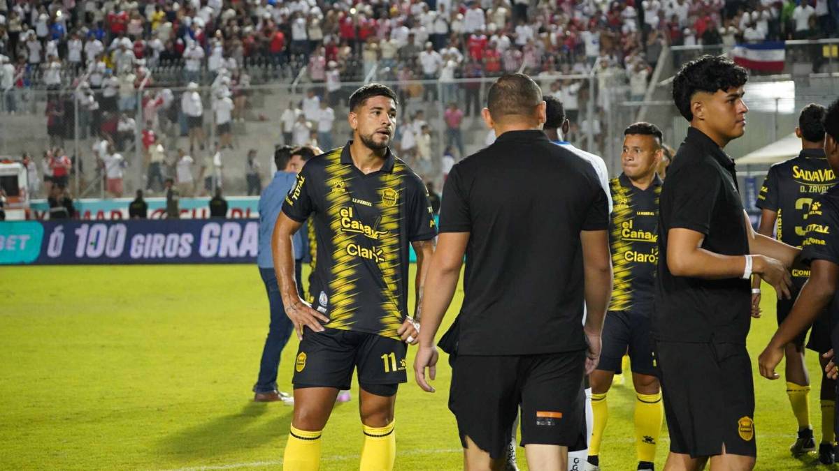 La tristeza de Real España luego de perder la final ante el Olimpia