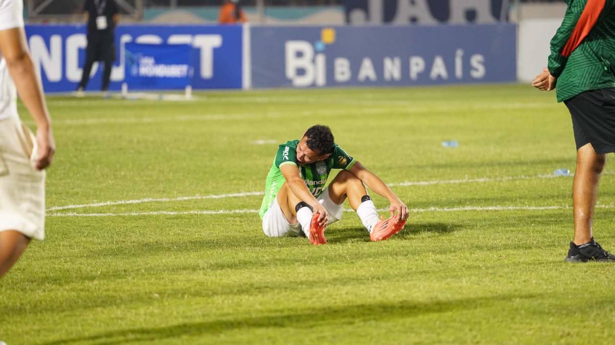 La enorme tristeza de jugadores del Marathón luego de perder otra final; entre lágrimas