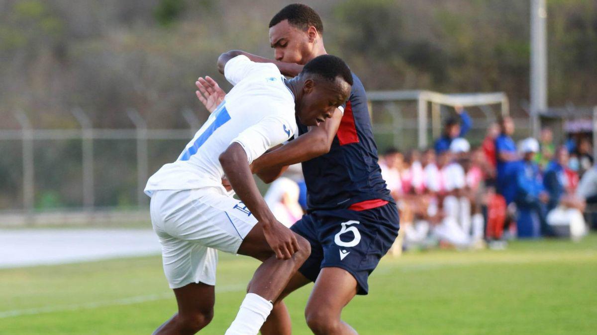 La Sub-20 de Honduras destrozó 7-1 a República Dominicana con doblete de Exón Arzú