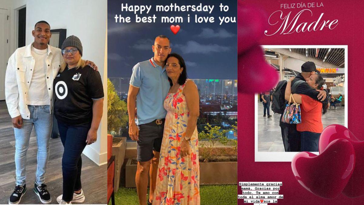 Fotos, regalos y emotivos mensajes: así celebraron el Día de la Madre los protagonistas del fútbol hondureño