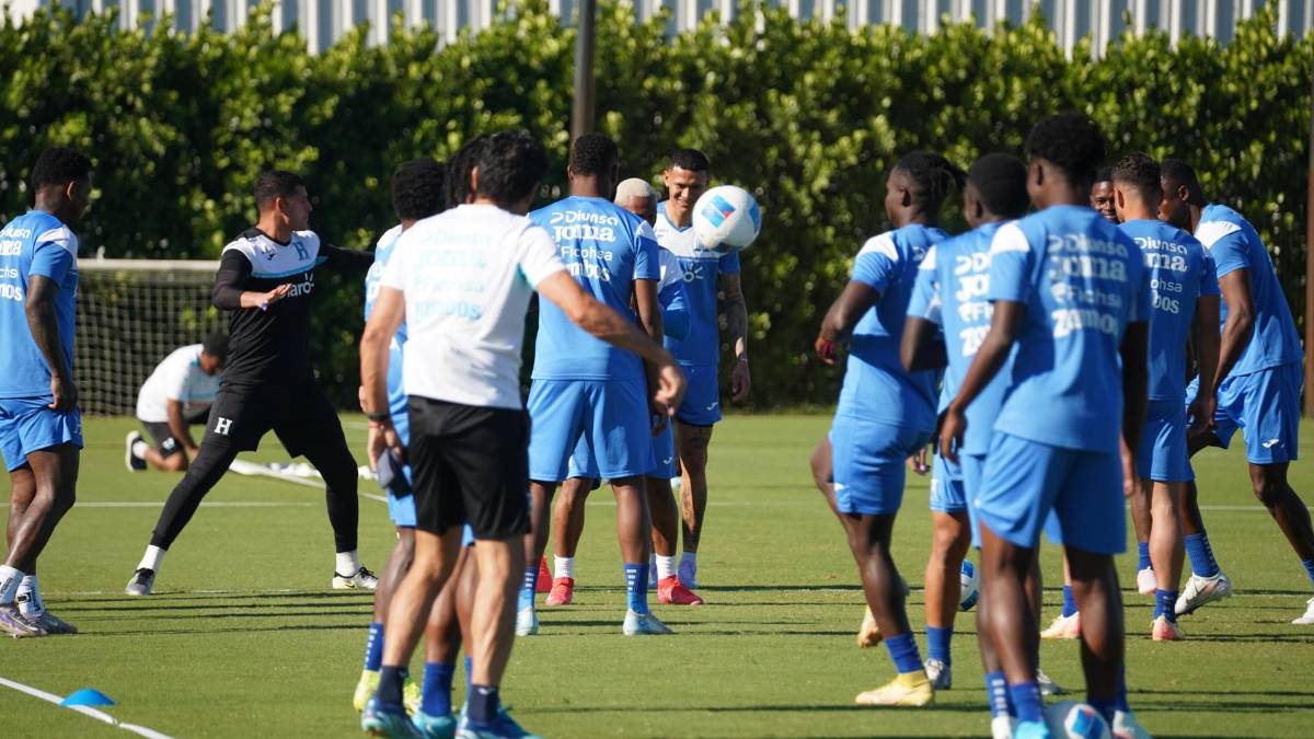 Con sorpresas y todos los legionarios: Así se prepara la Selección de Honduras en Estados Unidos