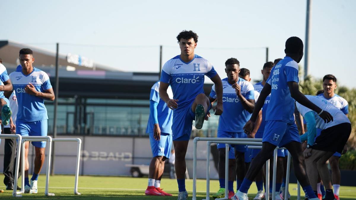 Con sorpresas y todos los legionarios: Así se prepara la Selección de Honduras en Estados Unidos