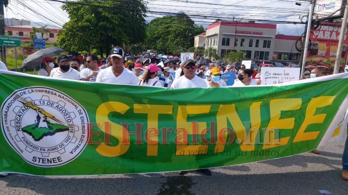 Día del Trabajador 2022: imágenes de las marchas del 1 de mayo en Honduras