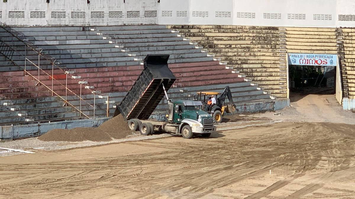 ¿Cuándo lo entregan? Así avanza construcción de nueva cancha del estadio Ceibeño