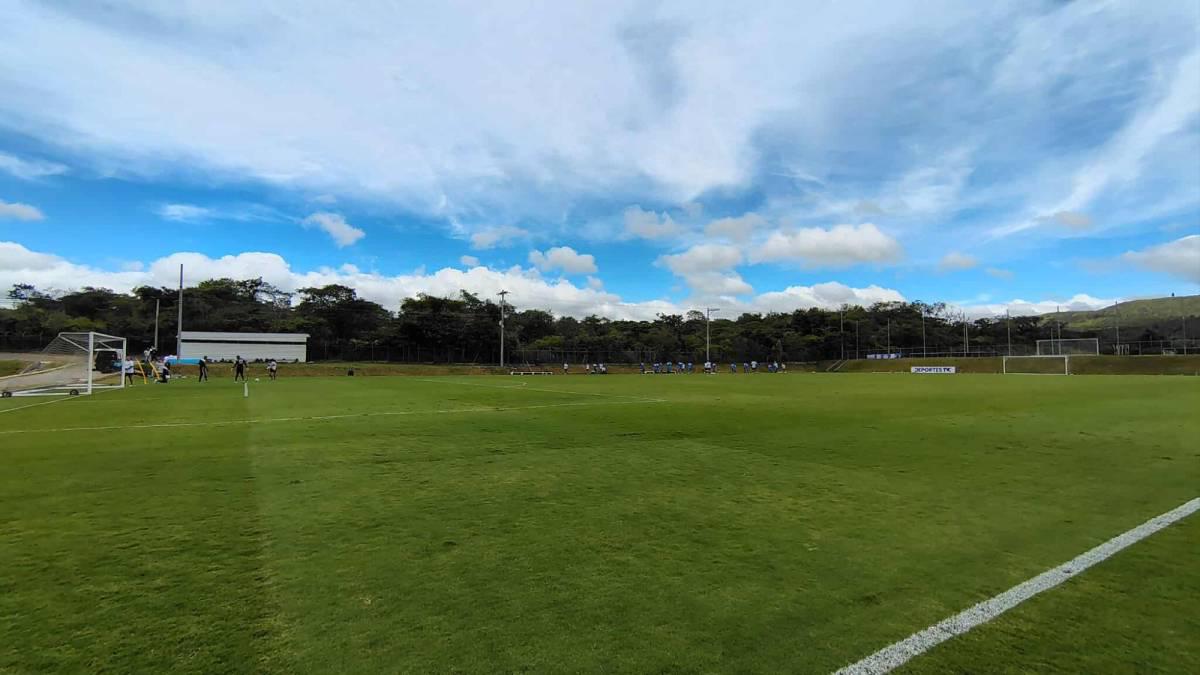 Jugadores felices y figura se recupera: Entreno de Honduras previo a enfrentar a Costa Rica