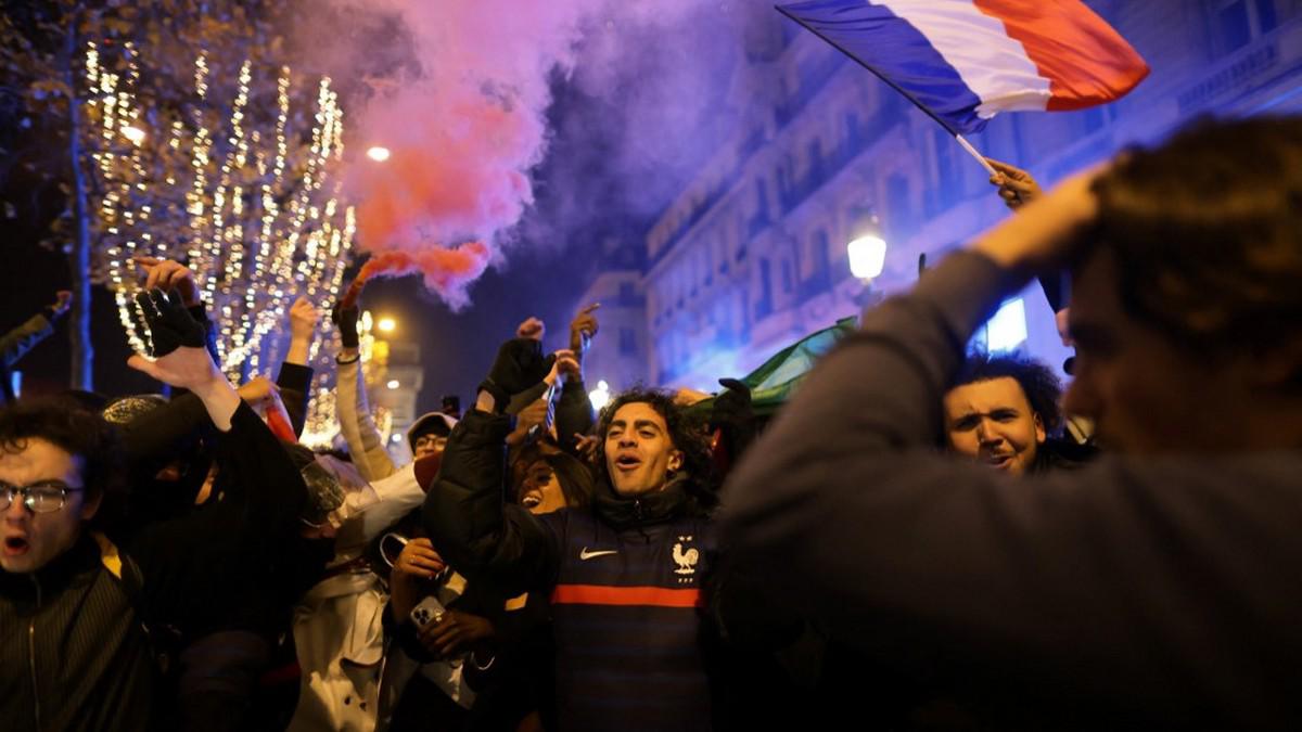 Euforia desbordada: la alegría en Francia al conseguir el último boleto a la final del Mundial Qatar 2022