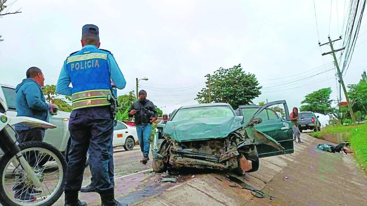 ¿Dónde se registran más accidentes de tránsito: en Tegucigalpa o en San Pedro Sula?