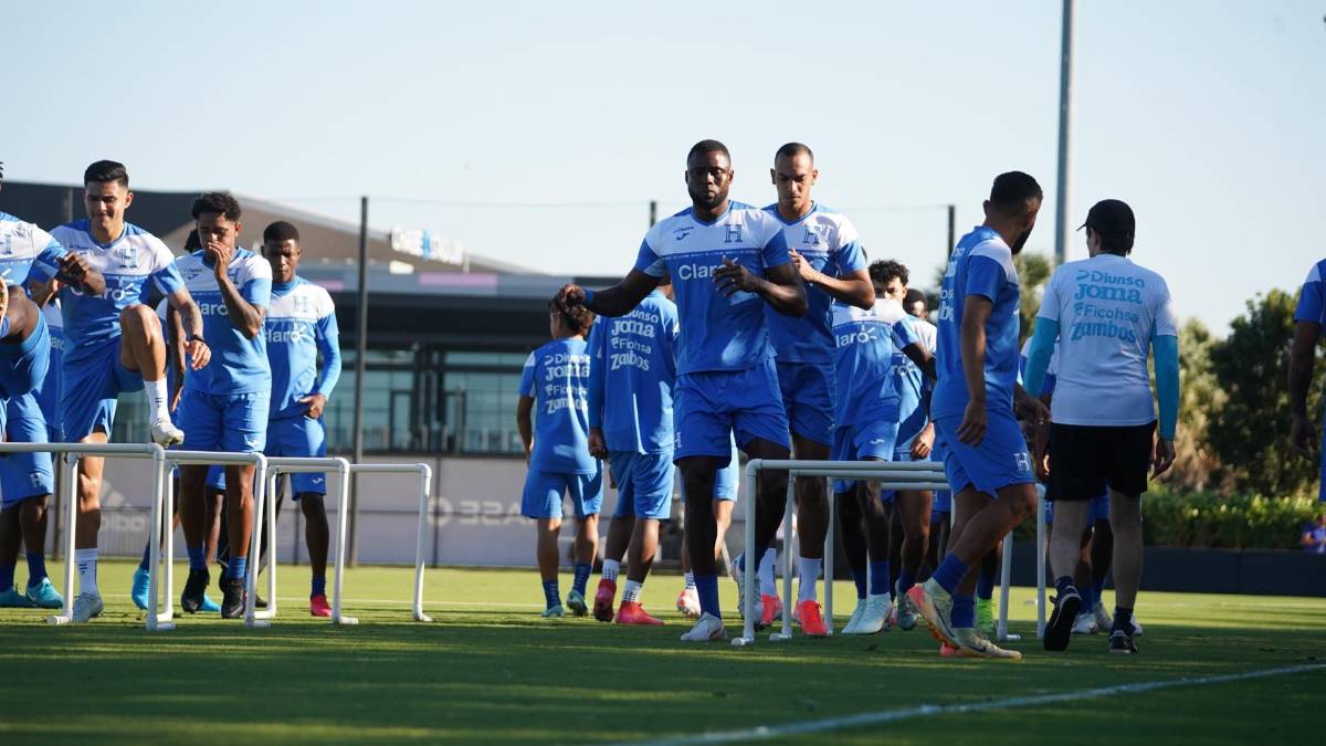 Con sorpresas y todos los legionarios: Así se prepara la Selección de Honduras en Estados Unidos